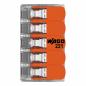 Preview: WAGO 221-615 - 5-fach Verbindungsklemme bis max. 6 mm²