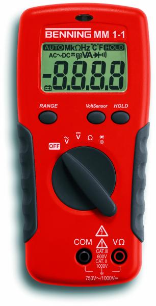 044081, Benning – Multimeter – Typ MM 1-1