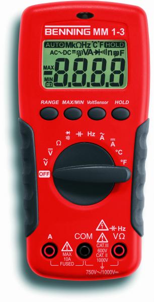 044083, Benning - Multimeter – Typ MM 1-3